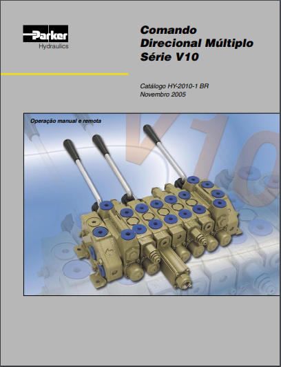 Comando Direcional Múltiplo Série V10 (HY-2010-1BR)