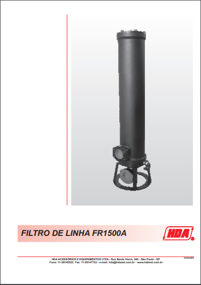 Filtros de Linha FR1500A