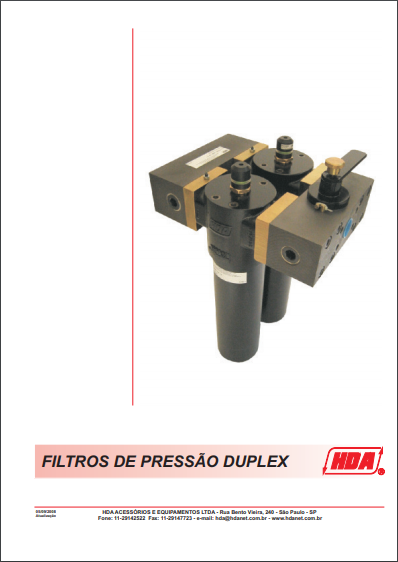 Filtros de Pressão Duplex