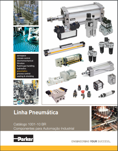 Linha Pneumática (1001-10 BR) - Componentes para Automação Industrial – NOVO