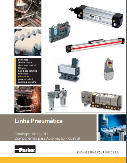 Linha Pneumática (1001-9 BR) - Componentes para Automação Industrial